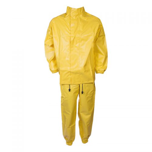 لباس شیمیایی تاکونی نیل پرن دوتکه زرد