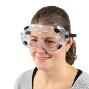 عینک محافظ بر اساس ساختار تهویه به سه نوع تهویه مستقیم، تهویه غیرمستقیم و بدون تهویه تقسیم می‌شوند
